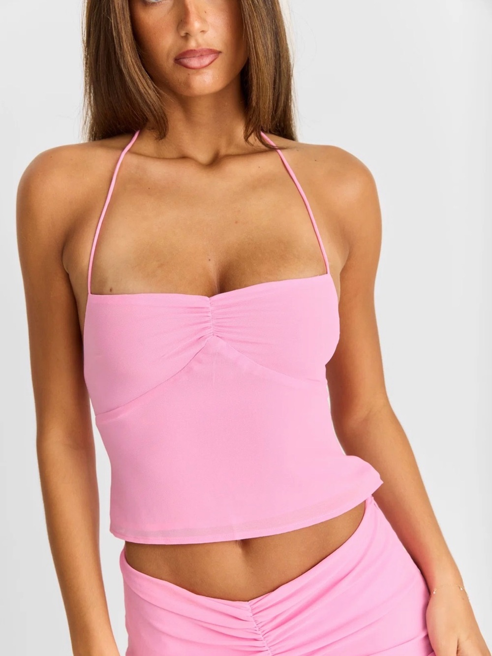 Sasha Therese sage top (selling matching skirt as well)